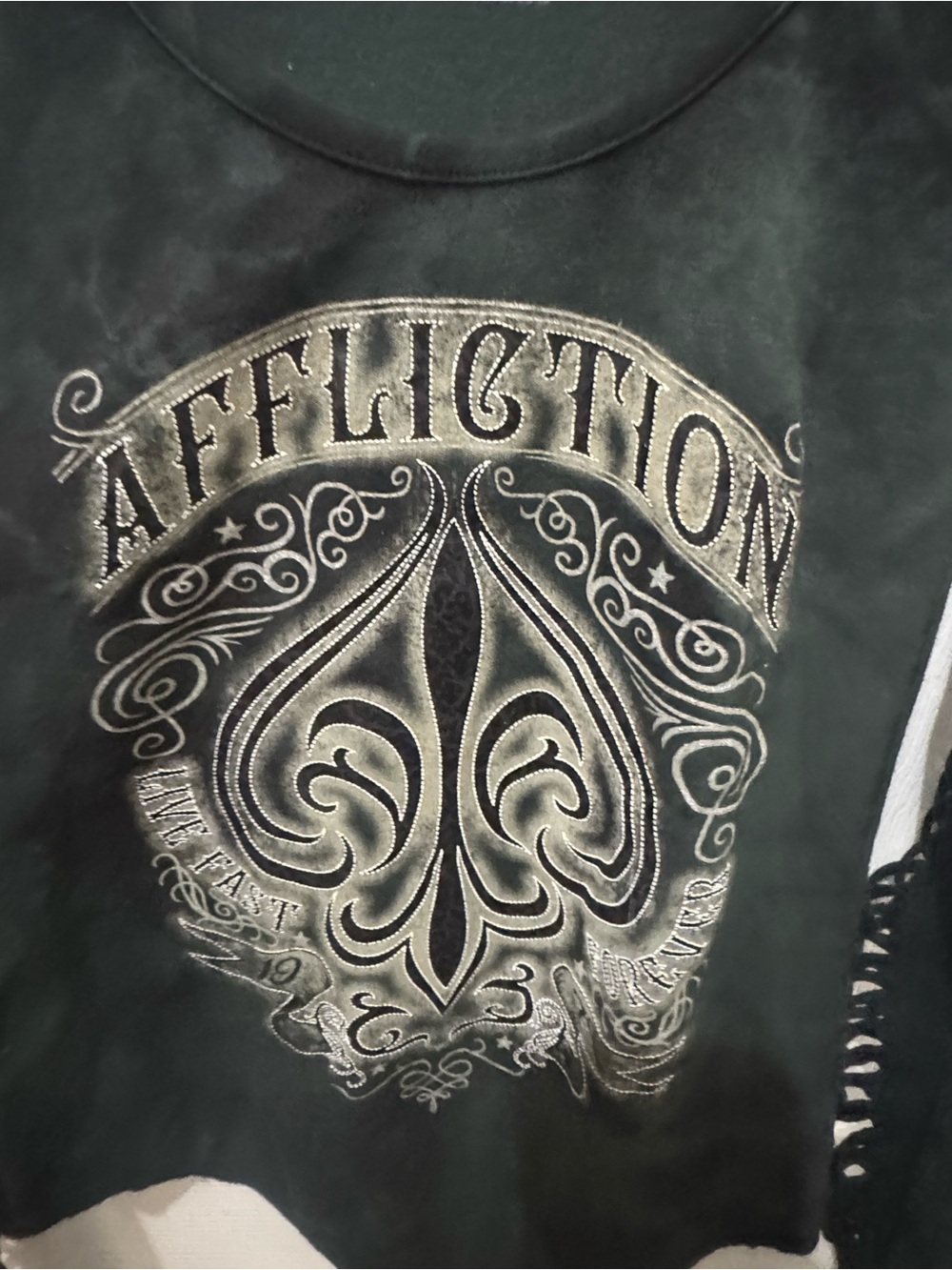 Affliction Alchemy Bodysuit Size Small - Picture 4 of 6